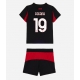 AC Milan Youssouf Fofana #19 Replike Domaci Dres za djecu 2025-26 Kratak Rukav (+ Kratke hlače)